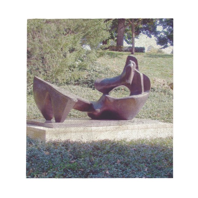 A Sculpture in Kansas City Notepad (Front)