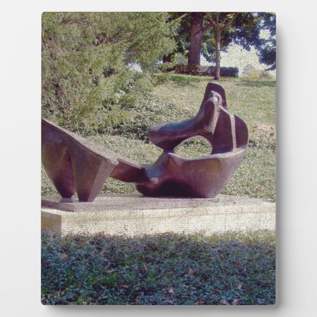 A Sculpture in Kansas City Plaque (Front)