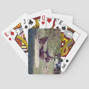A Sculpture in Kansas City Playing Cards