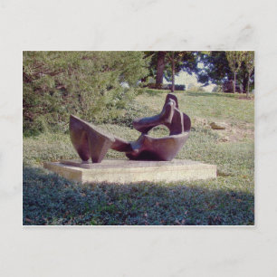 A Sculpture in Kansas City Postcard