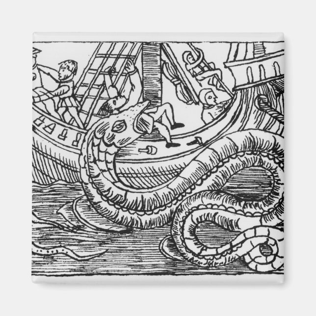 A Sea Serpent Magnet (Front)