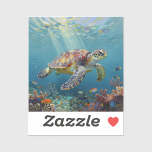 A Sea Turtle Themed Teal
