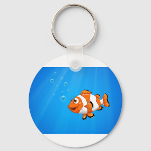 A sea with a nemo fish key ring