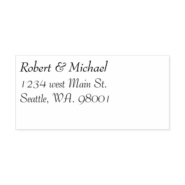 A Sealed with a Kiss Self-inking Stamp (Design)