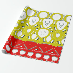 A seamless multicolor classic fabric pattern  wrap wrapping paper