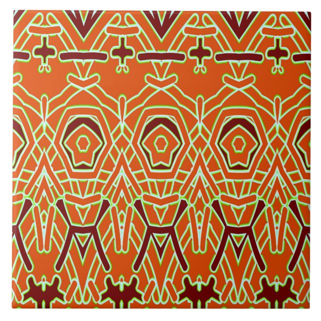 A seamless multicolor horizontal classic pattern   tile (Front)