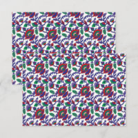A seamless, symmetrical pattern featuring repeatin