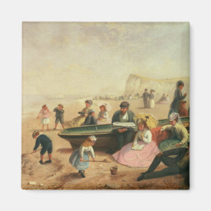 A Seaside Scene Magnet