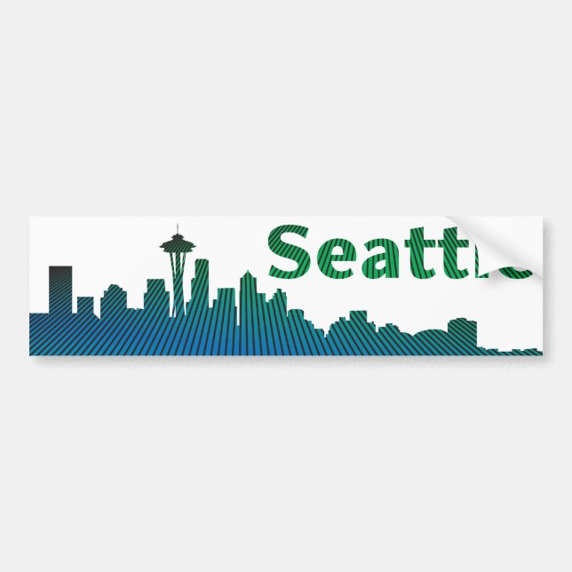 A Seattle bumper sticker (Front)