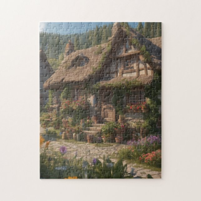 A Secret Village: That One House Puzzle (Vertical)