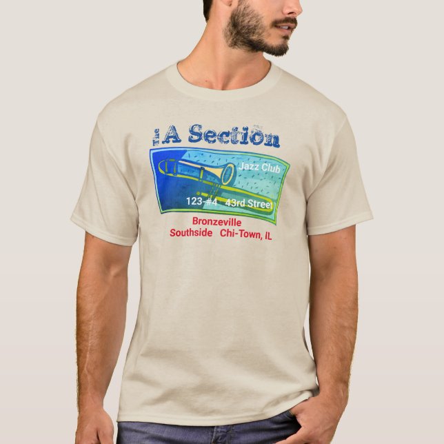 A Section Basic Dark T-Shirt (Front)