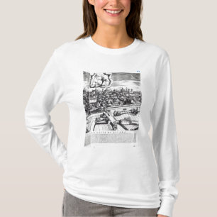 A Section of a Map of Milan, 1640 T-Shirt