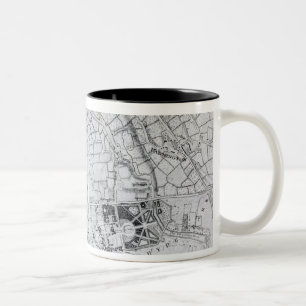 A section of a sheet from the survey Two-Tone coffee mug