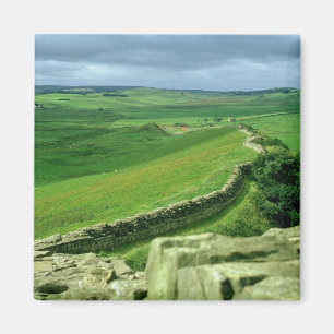 A section of Hadrian's Wall, 2nd century AD (stone Magnet