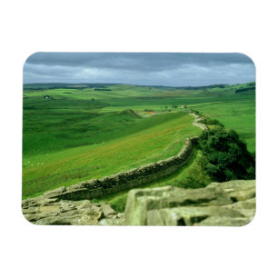 A section of Hadrian's Wall, 2nd century AD (stone Magnet