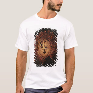 A Seneca mask used in winter rites T-Shirt