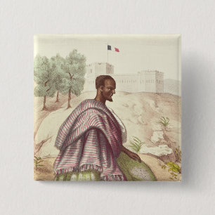 A Senegalese Marabout 15 Cm Square Badge