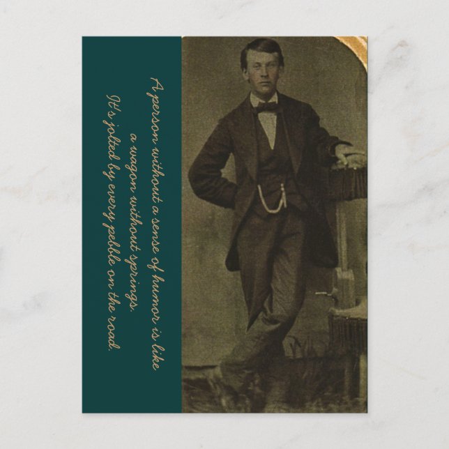 A Sense of Humour Postcard (Front)