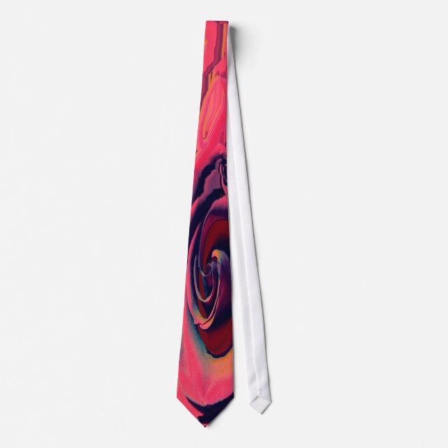 A Sensuous Rose Petal Tie! Tie (Front)