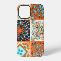 A set of ornaments,ceramic tiles. Abstract pattern