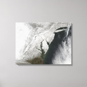 A severe winter storm 2 canvas print