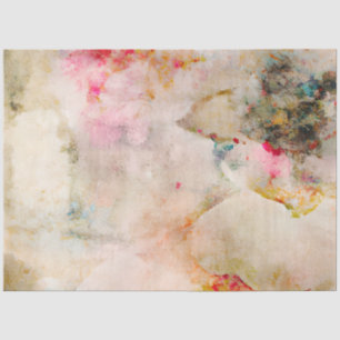 A Shabby Chic Floral Ephemera Design Series 10 Tissue Paper