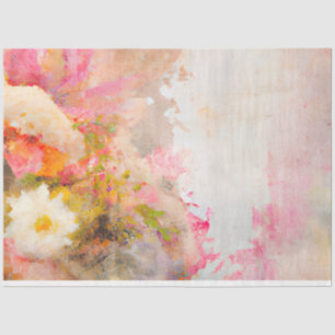 A Shabby Chic Floral Ephemera Design Series 7 Tissue Paper