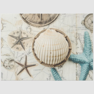 A Shabby Chic Nautical Series Design 11 Tissue Paper