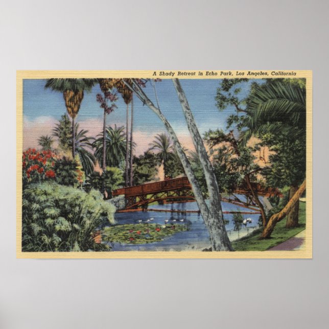 A Shady Retreat in Echo Park Poster (Front)