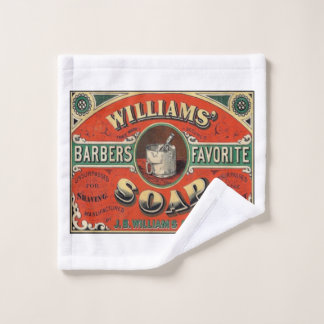 A Shaver's Shaving Soap Wash Cloth