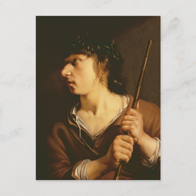 A Shepherd, 1635 Postcard (Front)