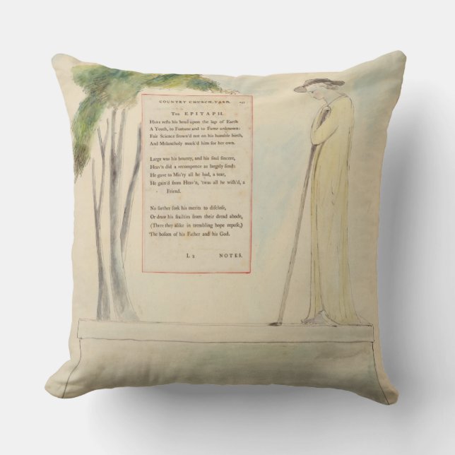 A Shepherd Reading the Epitaph, from Elegy Written Cushion (Front)
