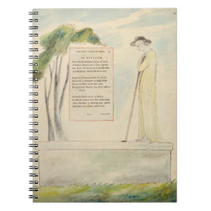 A Shepherd Reading the Epitaph, from Elegy Written Spiral Notebook
