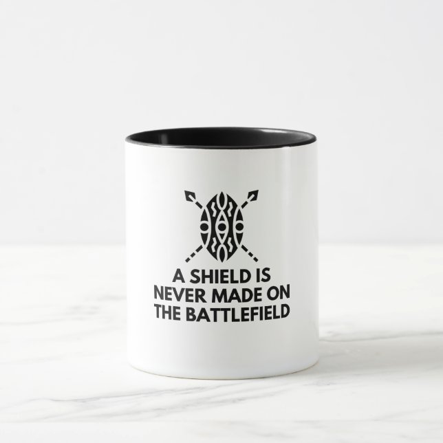 A Shield Mug (Center)