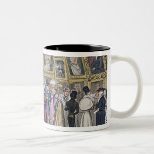 A Shilling Well Laid Out: Tom and Jerry at the Exh Two-Tone Coffee Mug