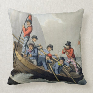 A Ship's Boat Attacking a Whale, engraved by Matth Cushion