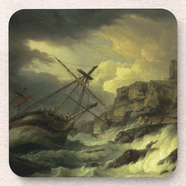 A Shipwreck, said to be `The Dutton' Coaster (Front)