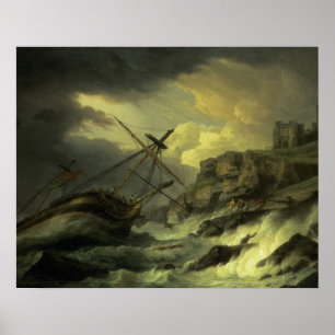 A Shipwreck, said to be `The Dutton' Poster