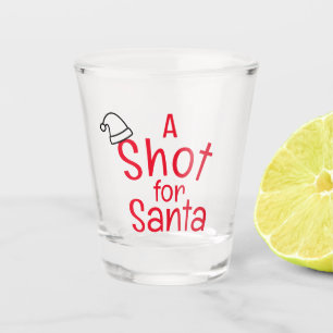 A Shot for Santa, Christmas Shot glass