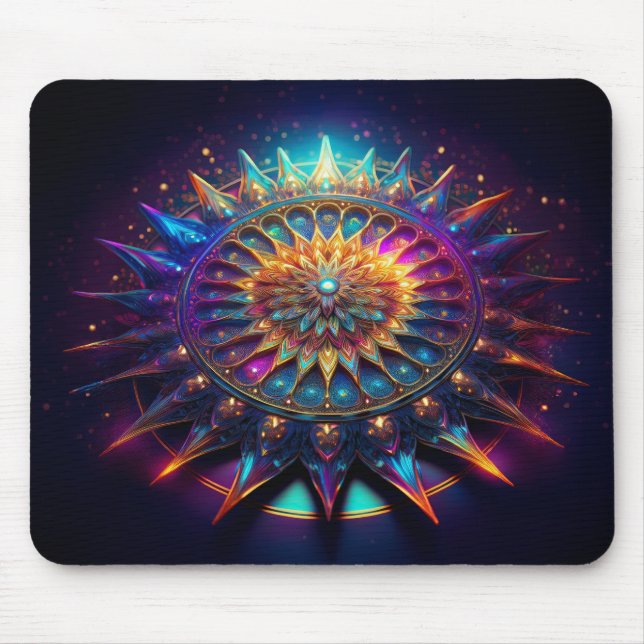 A Sierpinski Gasket Fractal Mouse Pad (Front)