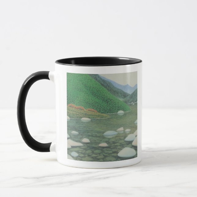 A Silent Corner in Moutains Mug (Left)