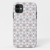 A Simple Geometric Line Art  Flowers