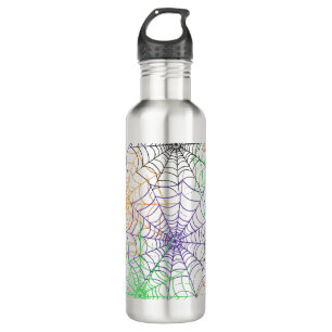 A Simple Halloween Spider's Web Pattern 710 Ml Water Bottle