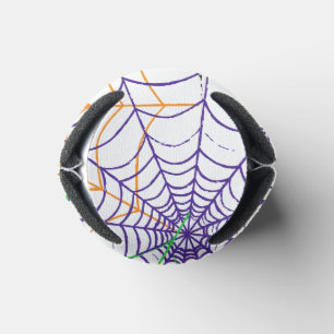 A Simple Halloween Spider's Web Pattern Can Cooler