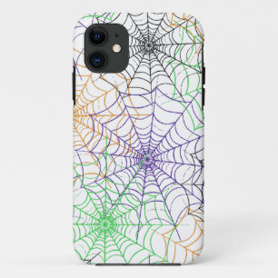 A Simple Halloween Spider's Web Pattern Case-Mate iPhone Case