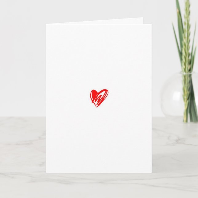 A Simple Love Poem Card (Front)