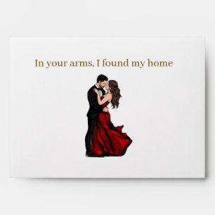 A simple message expressing the spirit of Valentin Envelope