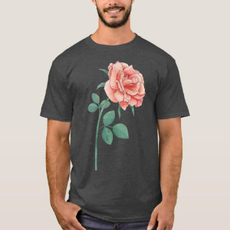 A Simple Rose T-Shirt