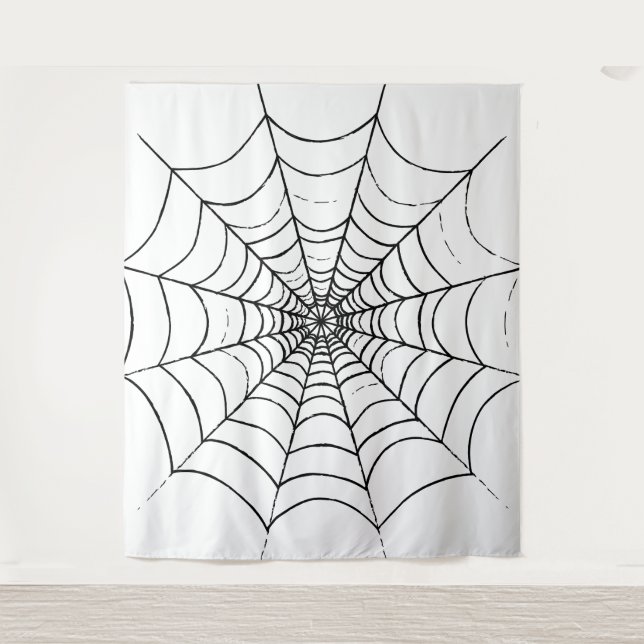 A Simple Spider's Web Tapestry (Front)