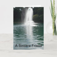 A Sincere Friend Poem